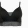 Women's bra, black color, size 70V