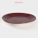 Board ceramic dinner shade "Sea World", d = 27 cm, burgundy color