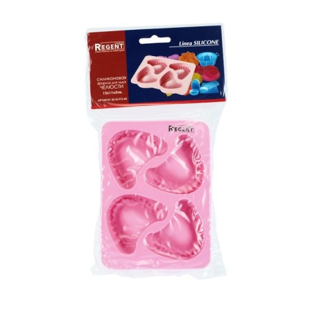 Ice form Regent Inox Silicone "Jaws", 15x11x2 cm-1