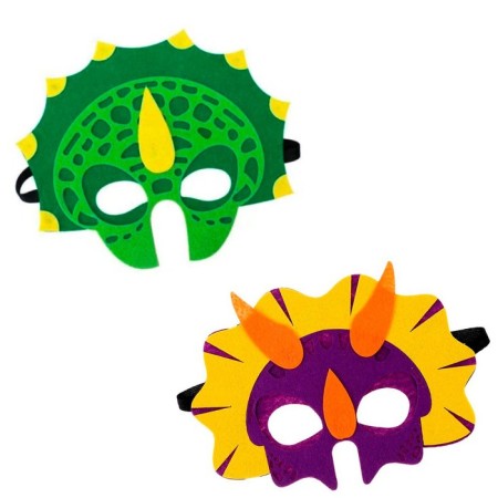 Carnival “Dragon” mask, set 2 pcs., Fetr