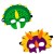 Green and yellow