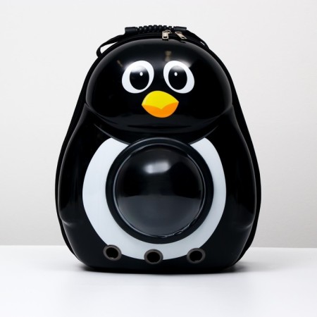 Backpack for carrying animals "Penguin", with a viewing window, 32 x 25 x 42 cm-9