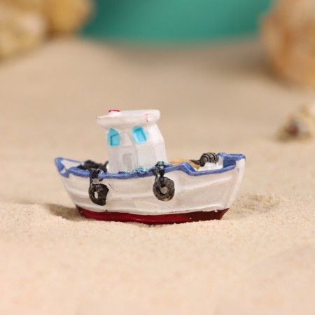 Souvenir ship "Fisherman" 5cm, mix-6