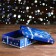 Gift box "Bant", blue, 23.5 x 6.5 x 18.7 cm