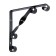 Tundra bracket, Light, 150x150, metal, black