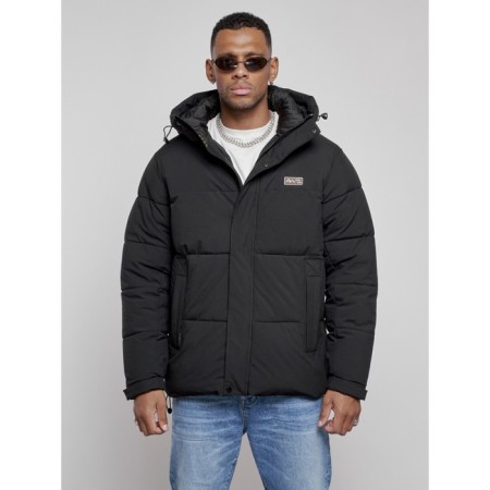 Male Winter jacket, size 56, black color-6
