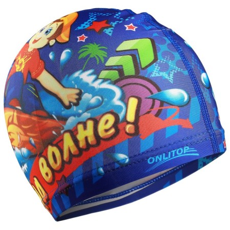 Baby hat for navigation “on the wave”, fabric, girth 46-52 cm-5