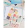 School School A5 80 sheets "Mint Ploste", firm cover of artificial leather, foil embroidery, lies, reference material, block 70 g/m2