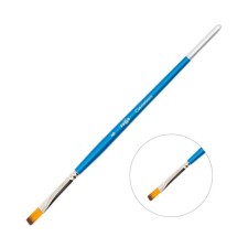 Synthetic brush, flat No. 8, 