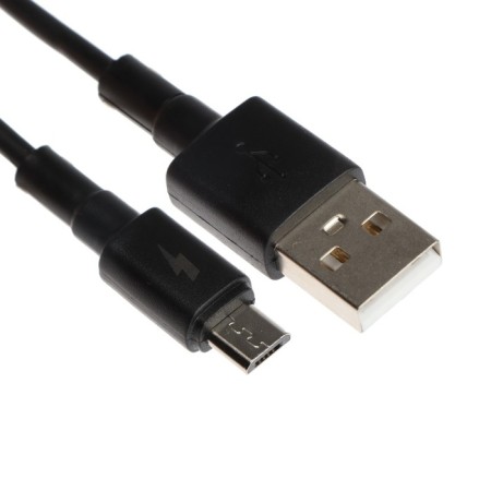 EXPLOYD EX-K-1148 cable, microUSB-USB, 2 A, 1 m, charging + data transfer, black