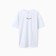 T-shirt female, white color, size One size (42-46)