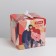 Gift folding box, packaging, love, 18 x 18 x 18 cm