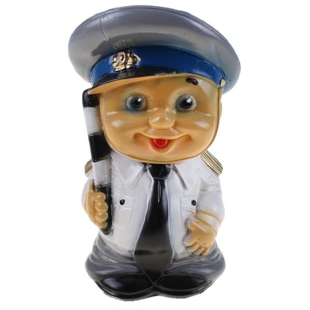 Копилка "Гаишник" 20х11х10см-3
