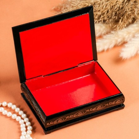Casket "Bouquet of Flowers", 10 × 14 cm, lacquer miniature-2