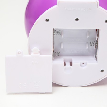 The night designer "Starry sky", rotation, (4AAA or USB) violet. 12*10 cm Risalux-10