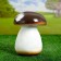 Garden figure "White Mushroom" average 14x14x24cm