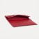 Women's wallet on the button, red color