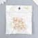 Decor for creativity Metal, plastic "Flower with pearls" rhinestones 1.8x3.4x3.4 cm