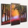 Wall module watches, series: nature, "trail", 60 x 80 cm