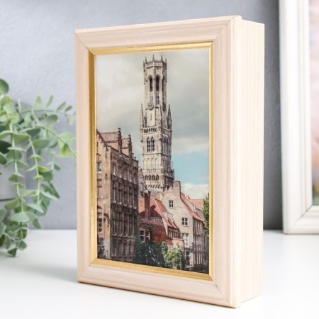 Key "Bruges 3" Milk oak 15x21 cm-2