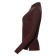 Female shirt, size 52, dark chocolate color