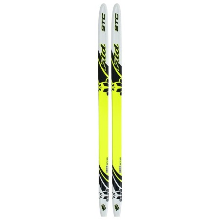 Plastic skis, 100 cm, with a notch, MIX color-3