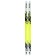 Plastic skis, 100 cm, with a notch, MIX color