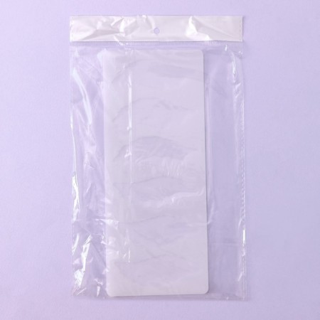 Form for chocolate "leaflets", silicone, 6 cells, 22 × 9 × 0.3 cm, the color is transparent-3