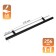 Hand -on Railing Cappio Frida, Stainless. steel, d = 12 mm, m/o 256 mm, black color
