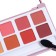Palette of shadows for eyelids, 10 colors