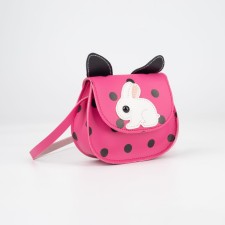 Baby bag on magnet, raspberry color