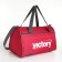 Sports bag with lightning, external pocket, long belt, pink color