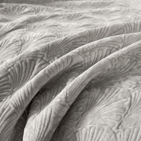 Cover with pillowcases Sofi de Marko "Rosalin", size 240x260 cm, 50x70 cm - 2 pcs, color light gray-3