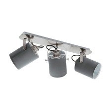 Villabate lamp, 3x10W E27, Nickel color