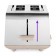 Toster KitFort KT-6060, 1100 W, 6 frying modes, 2 toasts, silver-beige