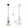 Overnight lamp Rivoli Leila 1he27, 40 watts ceiling