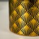 Birgit table lamp E14 40W black and gold 15x15x27 cm Risalux