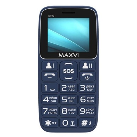 Cell phone Maxvi B110 Blue