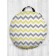 Pillow Sidue "Colorful Zigzagi", decorative, D = 52 cm