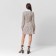 Women's dress with collar Mist p. 42, beige