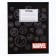 Notebook in a cage 18 sheets, 5 types of mix, cover covered cardboard, avengers