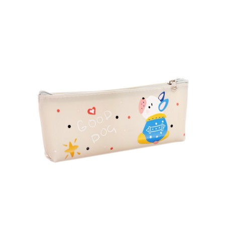 School Penal on a zipper dog gray