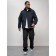 Sports male jacket, size 56, dark blue color
