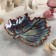 Ceramic serving dish "Leaf", 21 × 20 cm