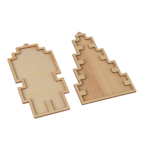 Set for creativity "Christmas tree toy. Mosaic ", 2 pcs., Ceramic-11