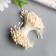 Stamens for flowers "Drops Milk" D = 1.5 mm set 400 pcs length 6 cm