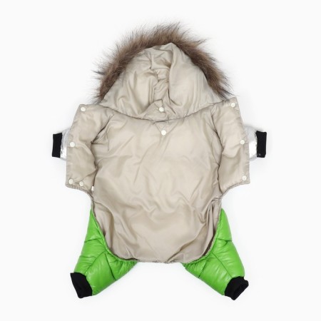 Kombinyson "Fluff", size 16 (DS 36 cm, OG 46 cm, Osh 35 cm), green-8