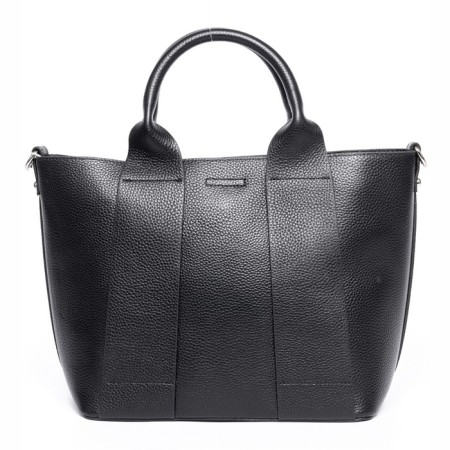 Bag Tout Women, Genuine leather, Ludor Black, 33x12x23 cm-1