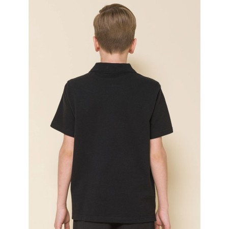 Polo for the boy Pelican, height 158 ​​cm, black color-3