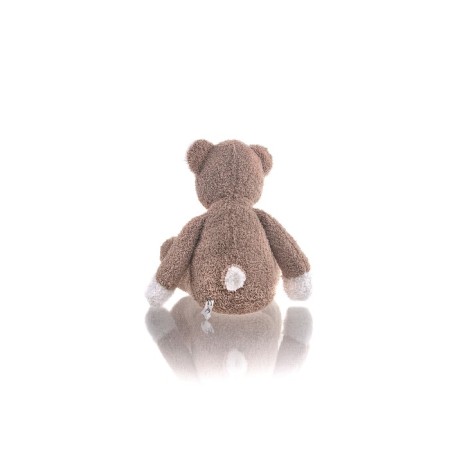 Soft toy Gulliver Bear "Gingerbread", dark beige color, 30 cm-8